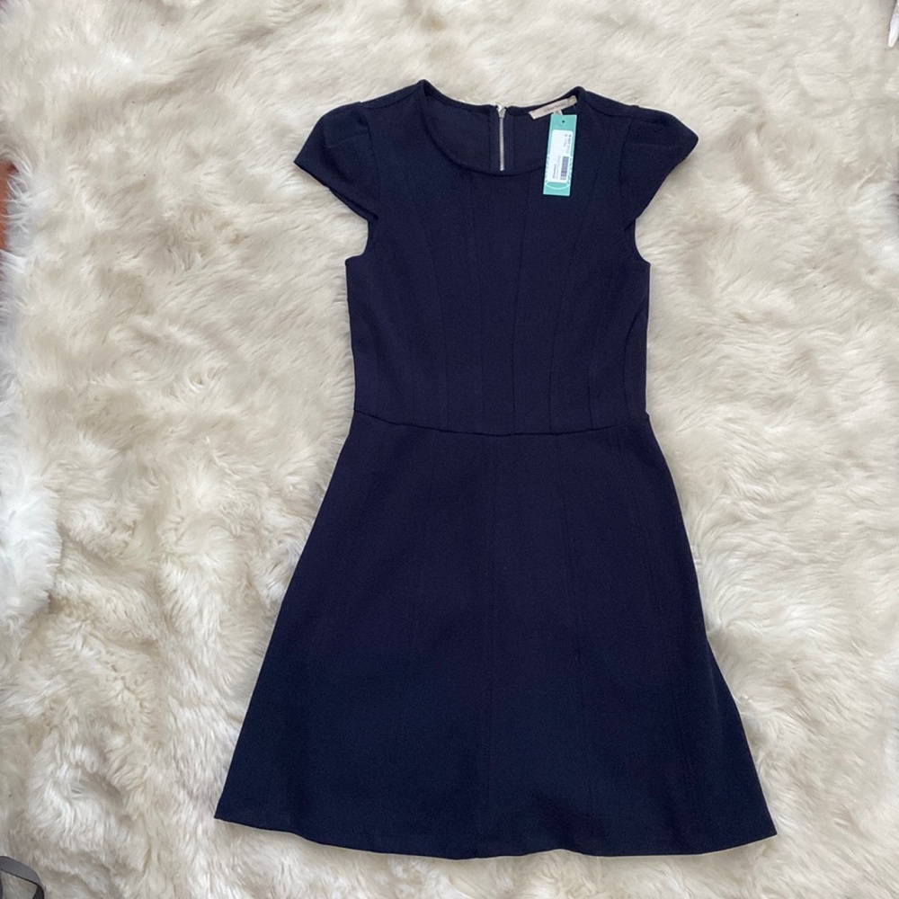 Navy blue dress